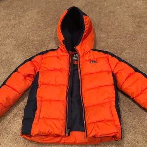 Boy’s winter coat size 5/6 small Hawke & co puffy